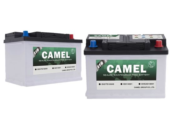 850CCA EFB Car Start Stop Battery Camel Batteries  12V 105Ah Lead Acid