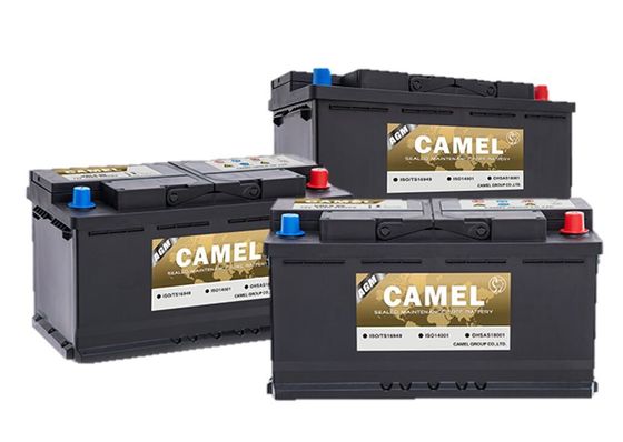 batería durable AGM de plomo de la parada de comienzo del coche de 80Ah 12V VRLA para la parada de comienzo