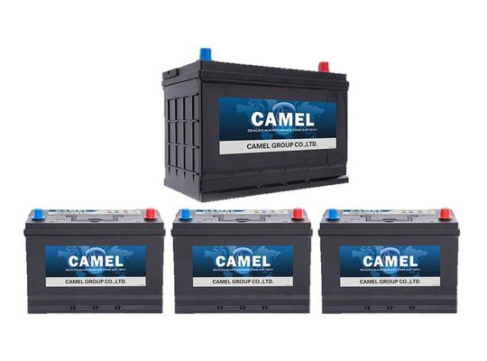 Minivan EN 75 80 85Ah Car Starting Battery 12v Lead Acid Charging Voltage